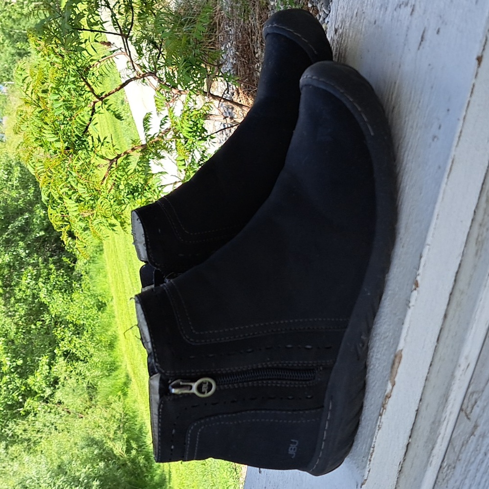 JBU Black Ankle Boots